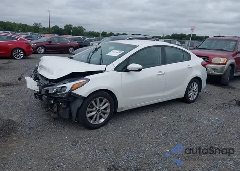 2017 Kia Forte Lx z USA, uszkodzony, nr VIN 3KPFL4A72HE008740